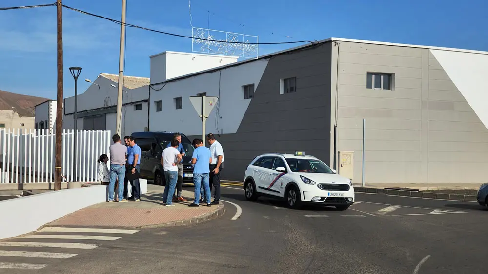 Obras en la calle Tenderete