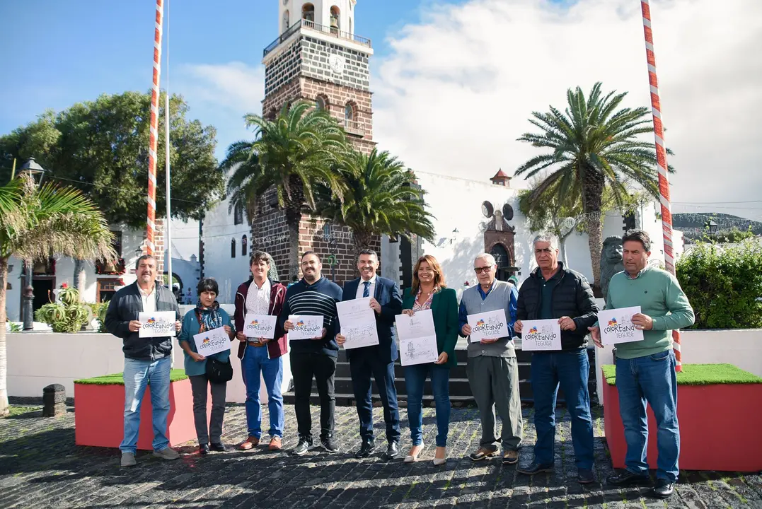 Coloreando Teguise