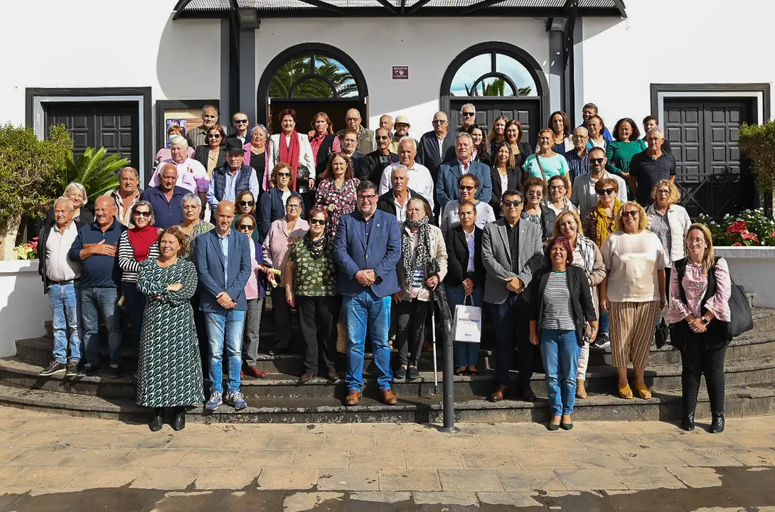 Homenaje a trabajadores jubilados en San Bartolomé