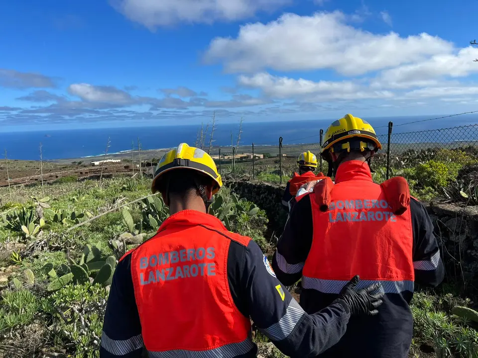 Senderista herida en el Volcán de la Corona