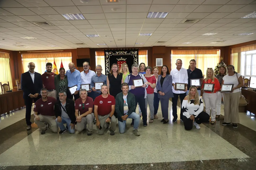 Homenaje a trabajadores jubilados