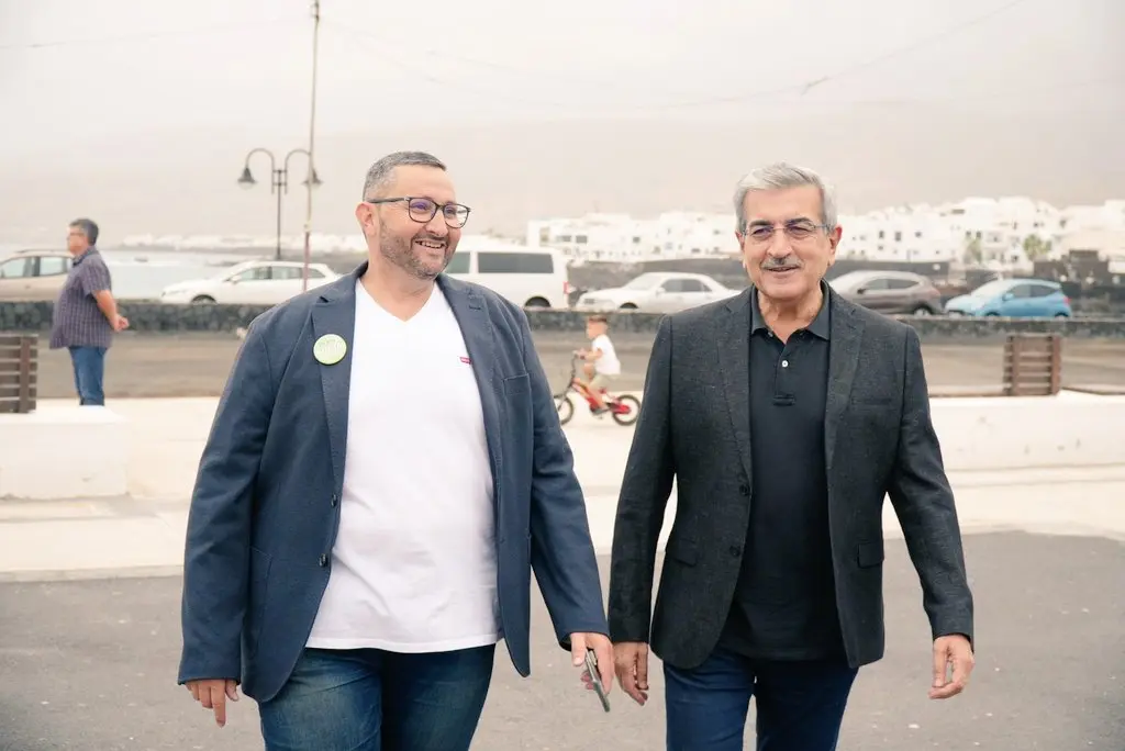 Marcos Lemes y Román Rodríguez