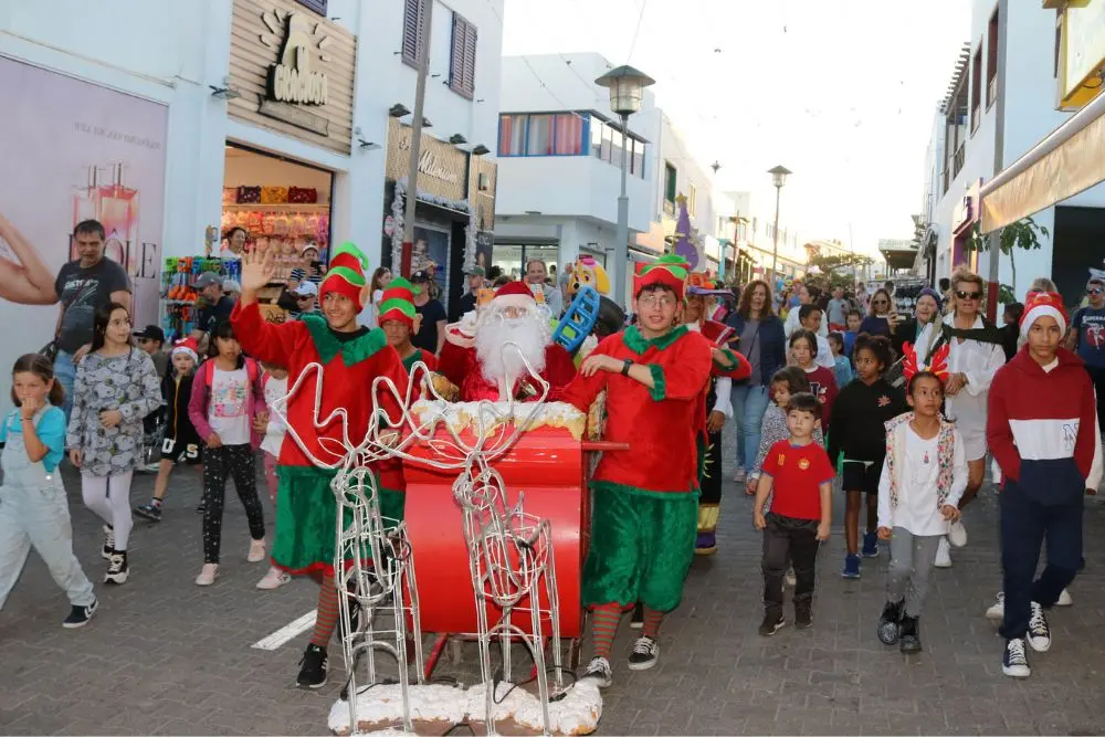 Papá Noel en Yaiza