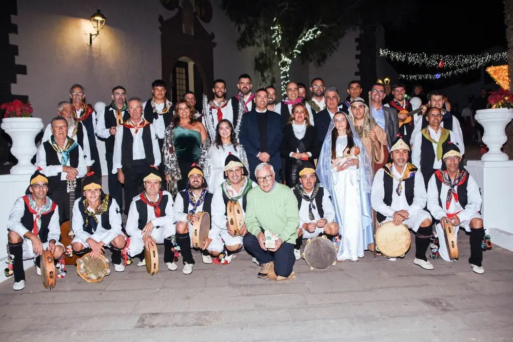 El Rancho de Pascuas de Teguise reconoce la labor de Francisco Hernández