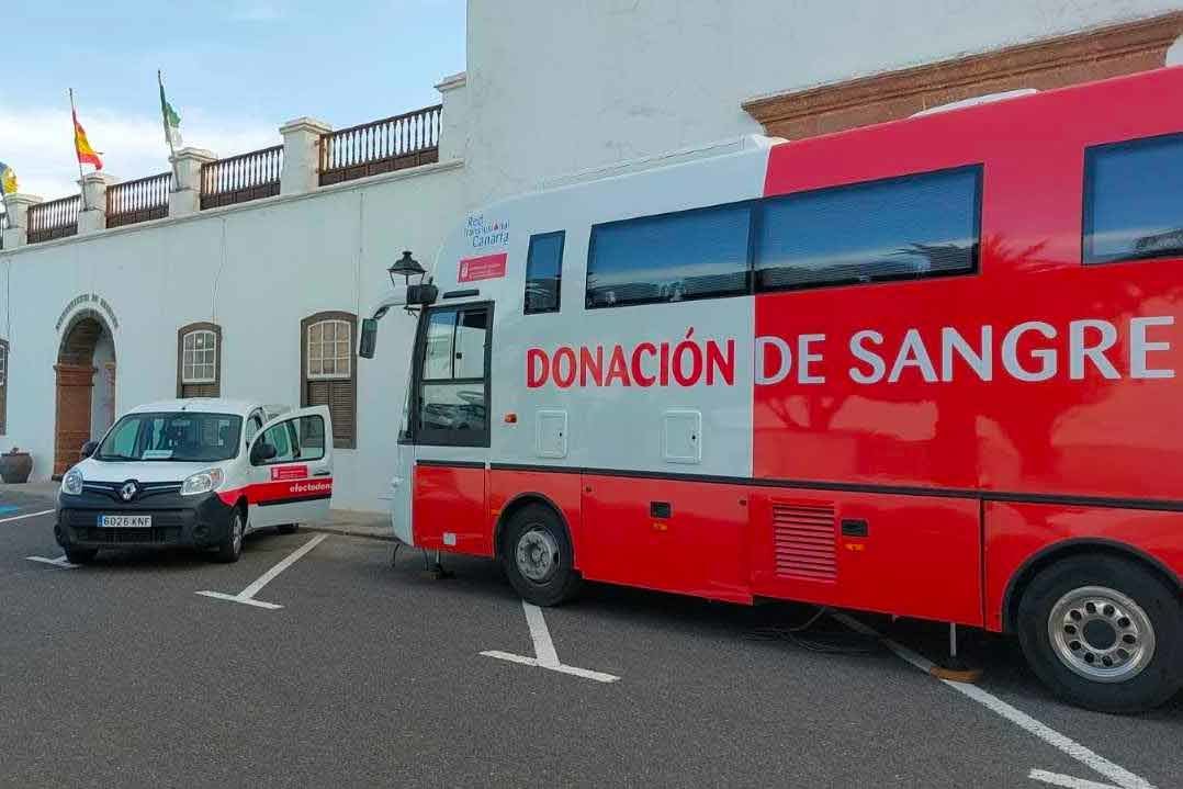 Donación de sangre en Teguise