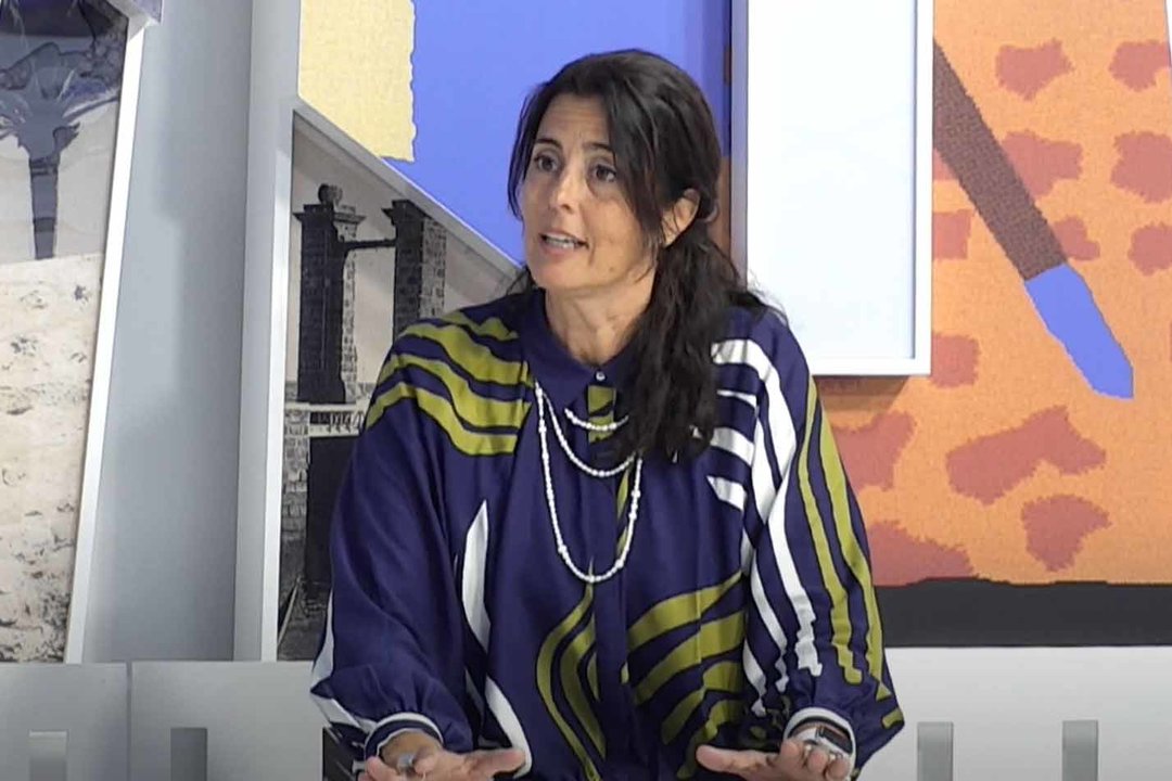 Evelia García en la entrevista de Biosfera TV