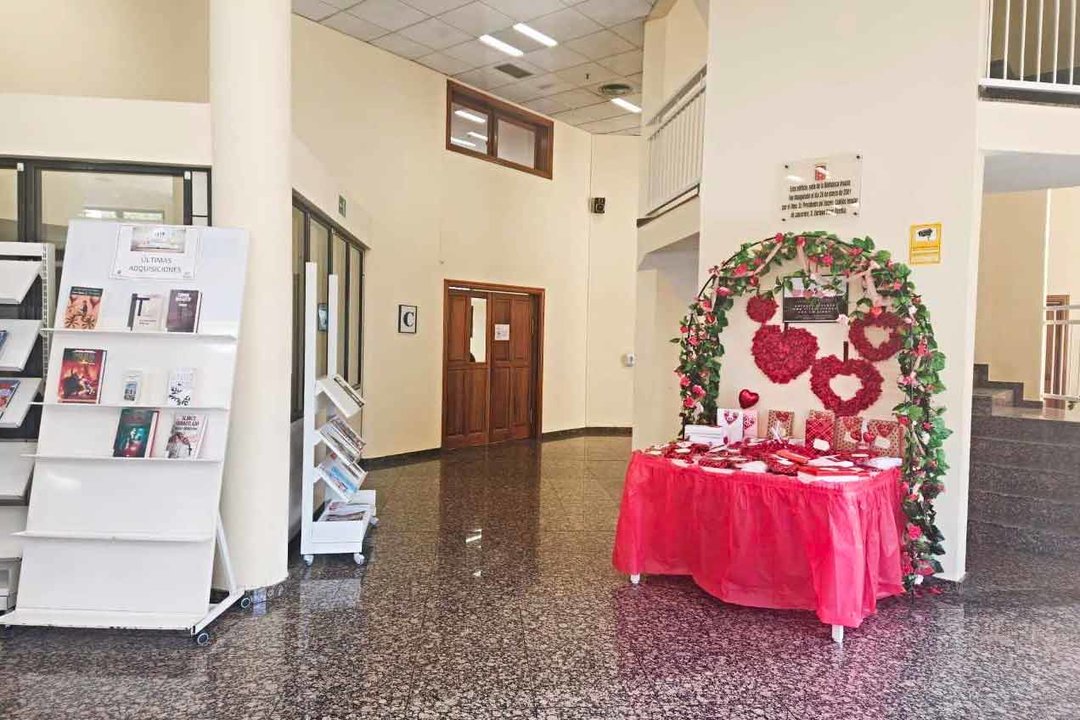 San Valentín en la Biblioteca Insular