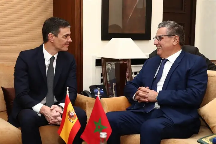 Pedro Sánchez en Marruecos