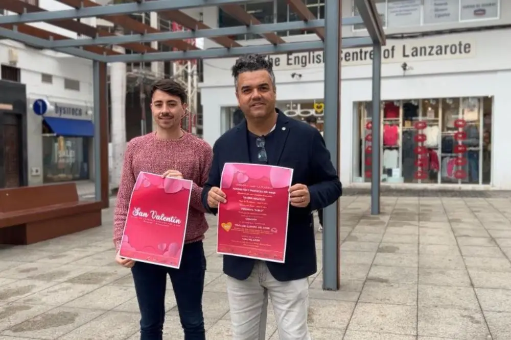 Presentación de la campaña por San Valentín en Arrecife