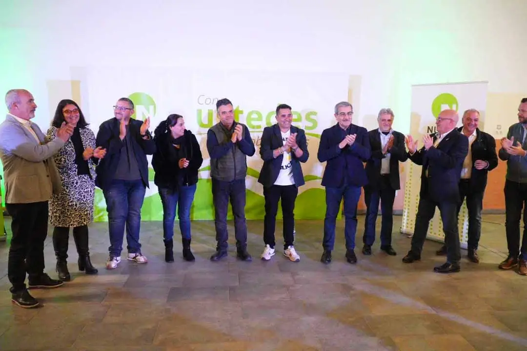 Presentación candidato NC al Parlamento de Canarias