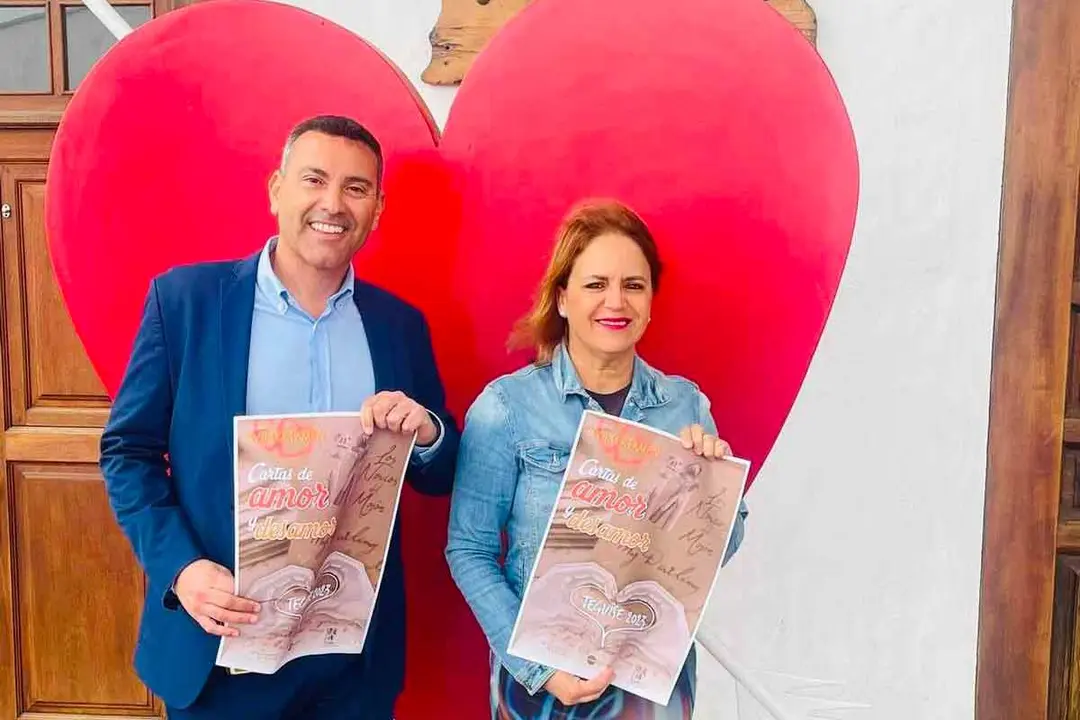 Teguise presenta el certamen de Cartas de Amor y Desamor Los Novios de El Mojón