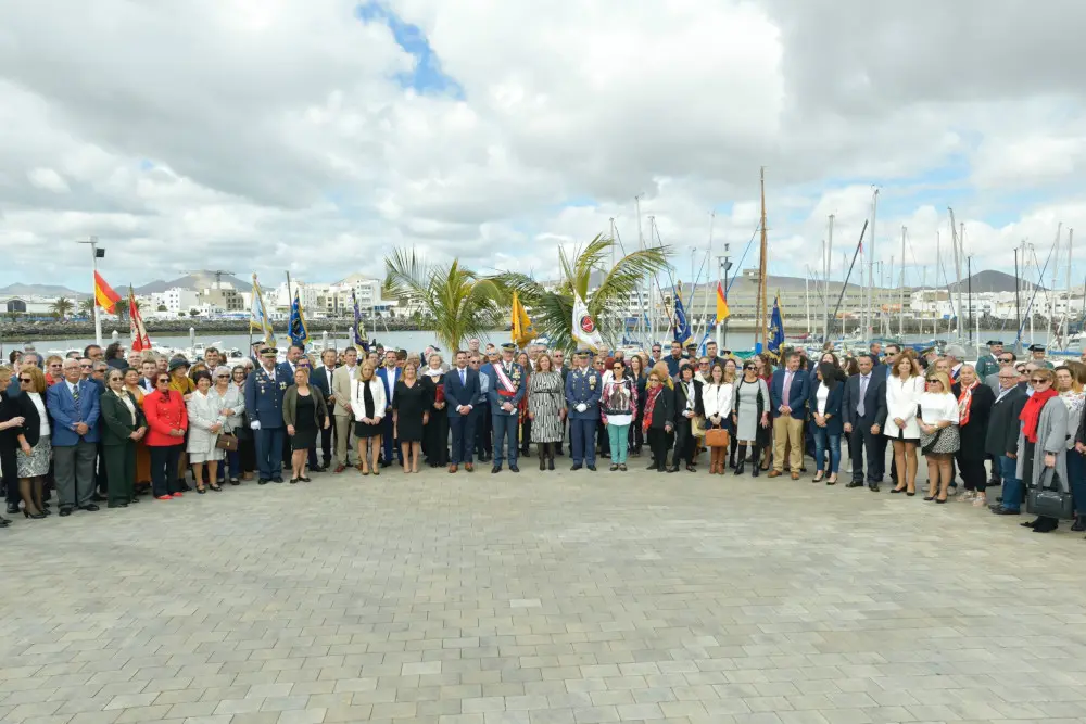 Jura de bandera en Arrecife