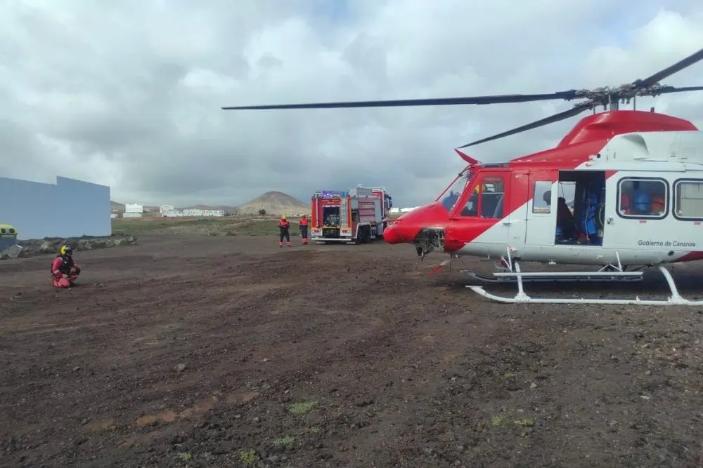 Helicóptero de rescate