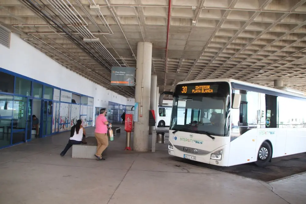 Estación de guaguas de Playa Blanca