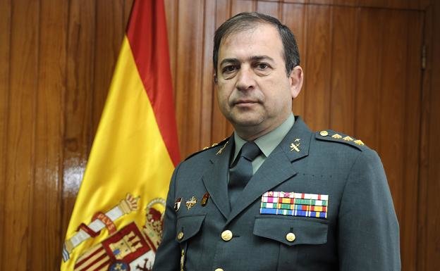 El general de la Guardia Civil, Francisco Espinosa