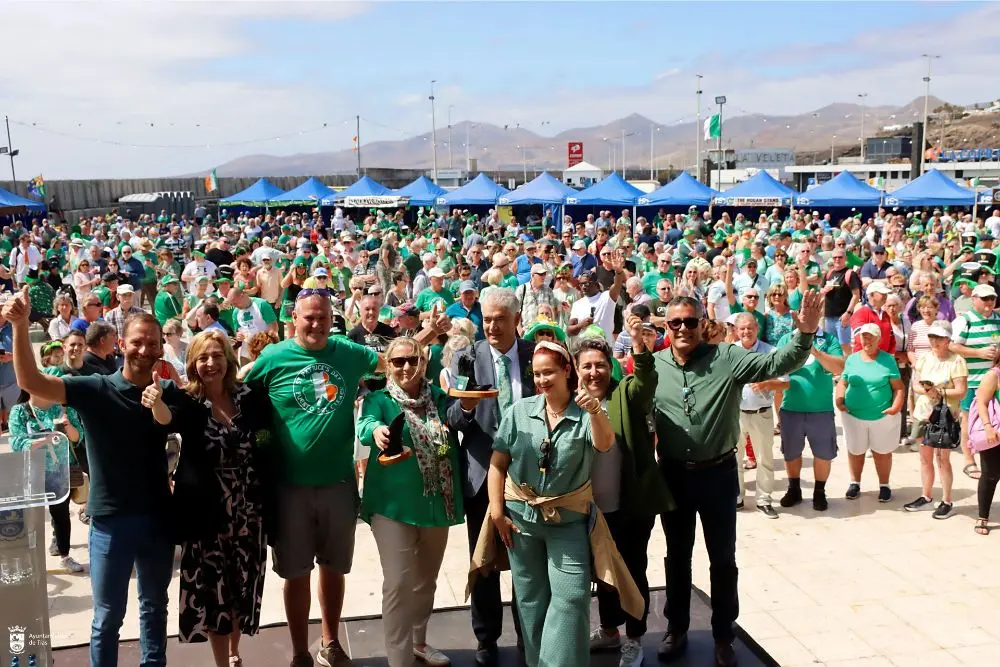 <p>Celebración del Día de San Patricio en Puerto del Carmen</p>
<p> </p>