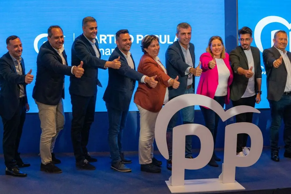 Presentación de los candidatos del PP