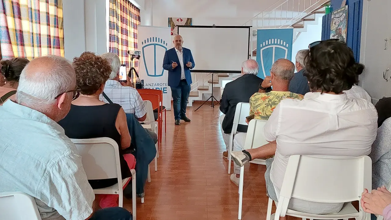 Jorge Díaz, candidato LEP en San Bartolomé