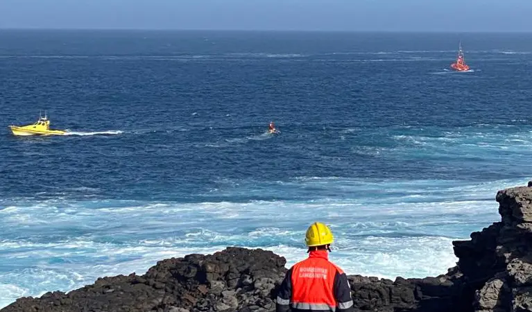 Búsqueda de pescador desaparecido