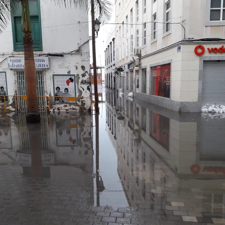 Lluvias en Arrecife