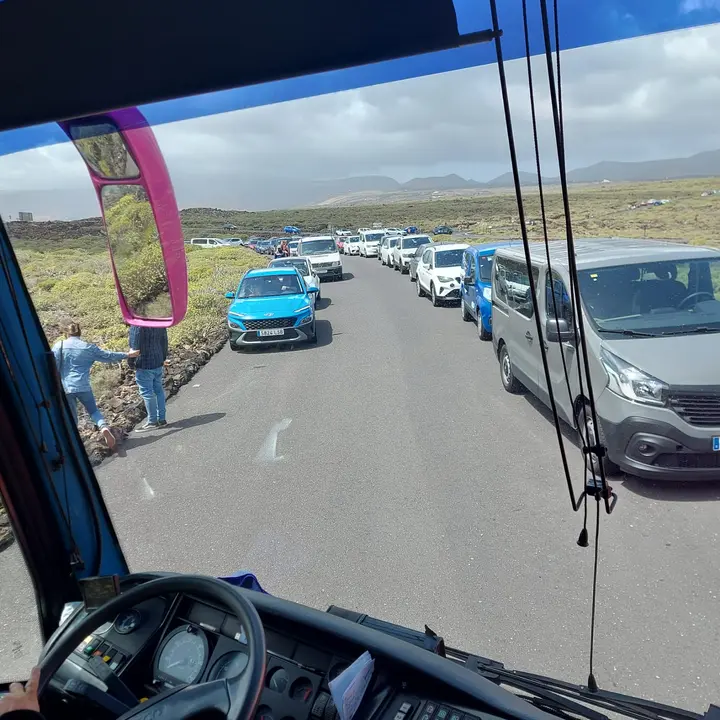 Acceso a Los Jameos del Agua