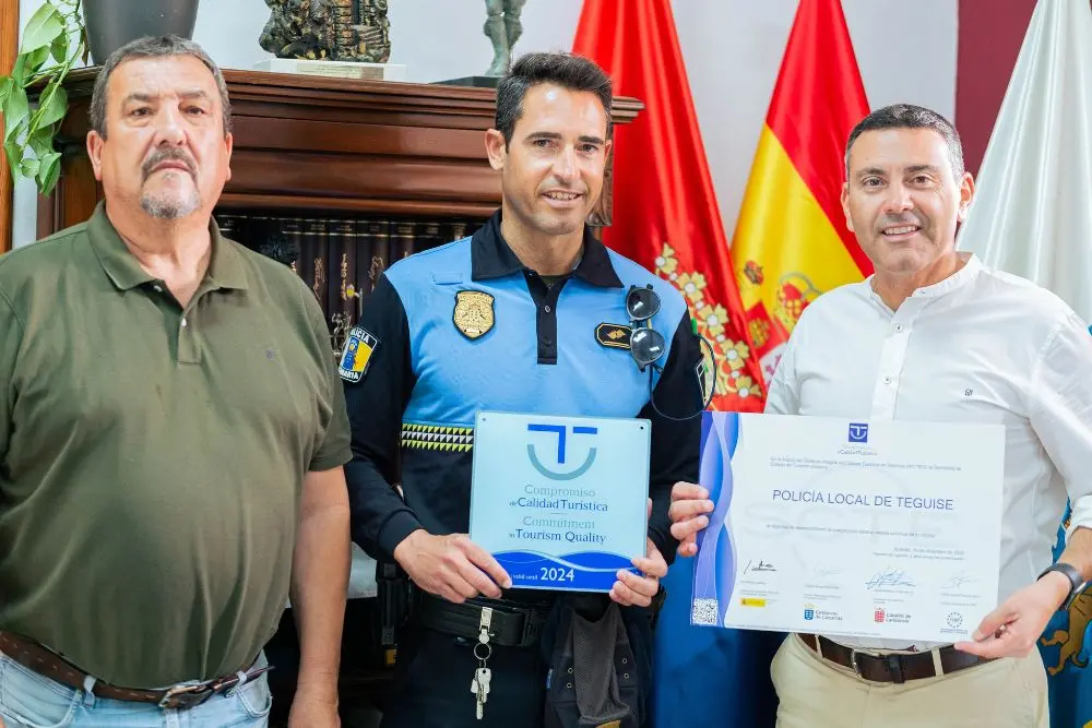Reconocimiento a la Policía Local de Teguise