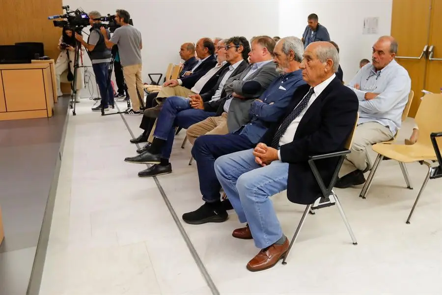 Inicio del juicio 'Jable' en la Audiencia de Las Palmas (EFE)