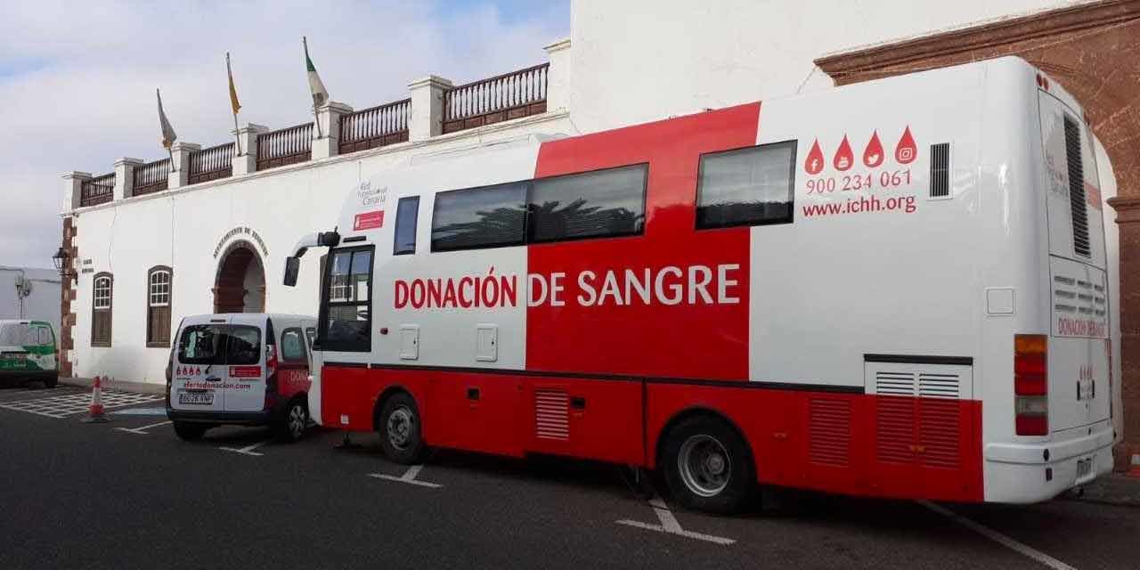Donación de sangre en Teguise