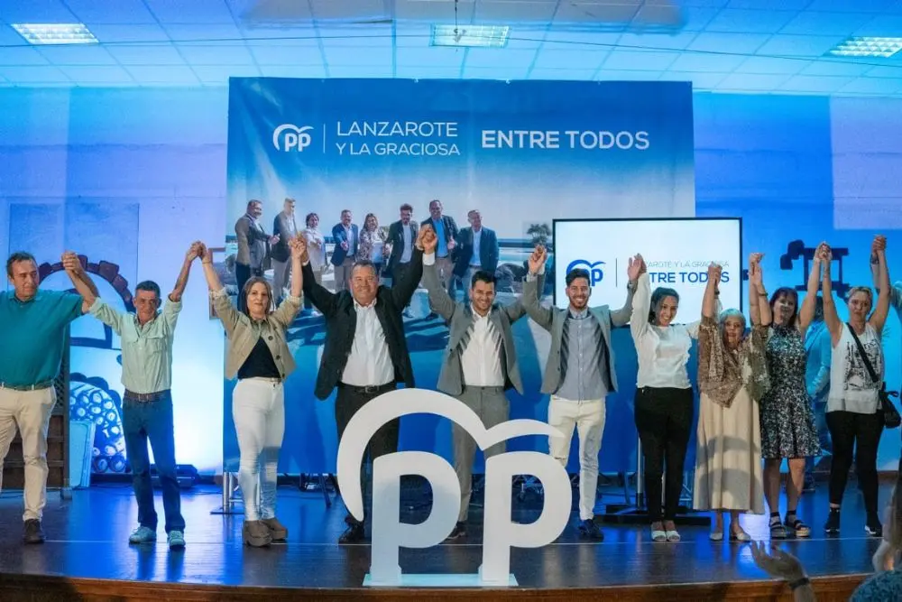 Presentación candidatos del PP en Tinajo