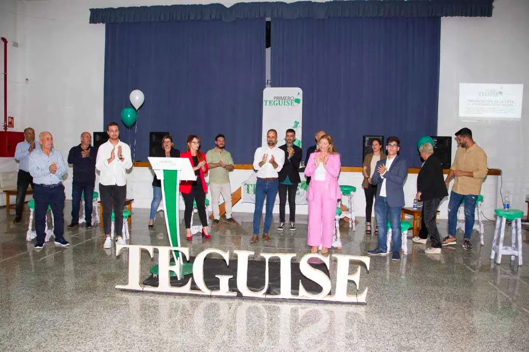 Presentación candidatura Primero Teguise