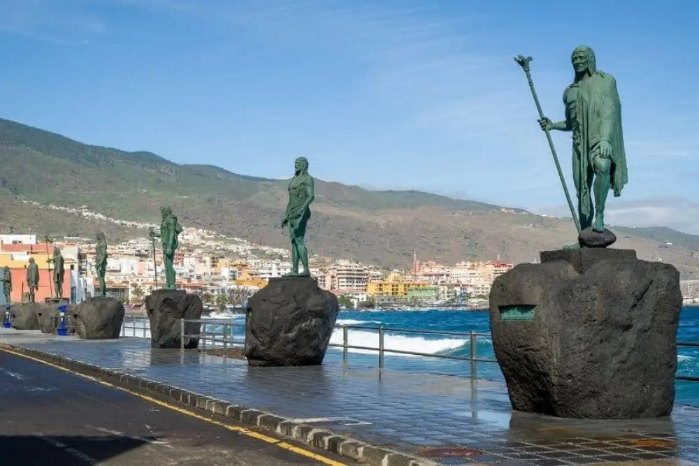 Guanches en La Candelaria