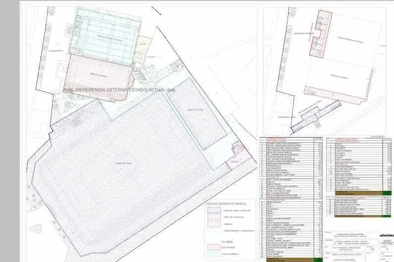 Proyecto de mejora del centro deportivo Tahíche 