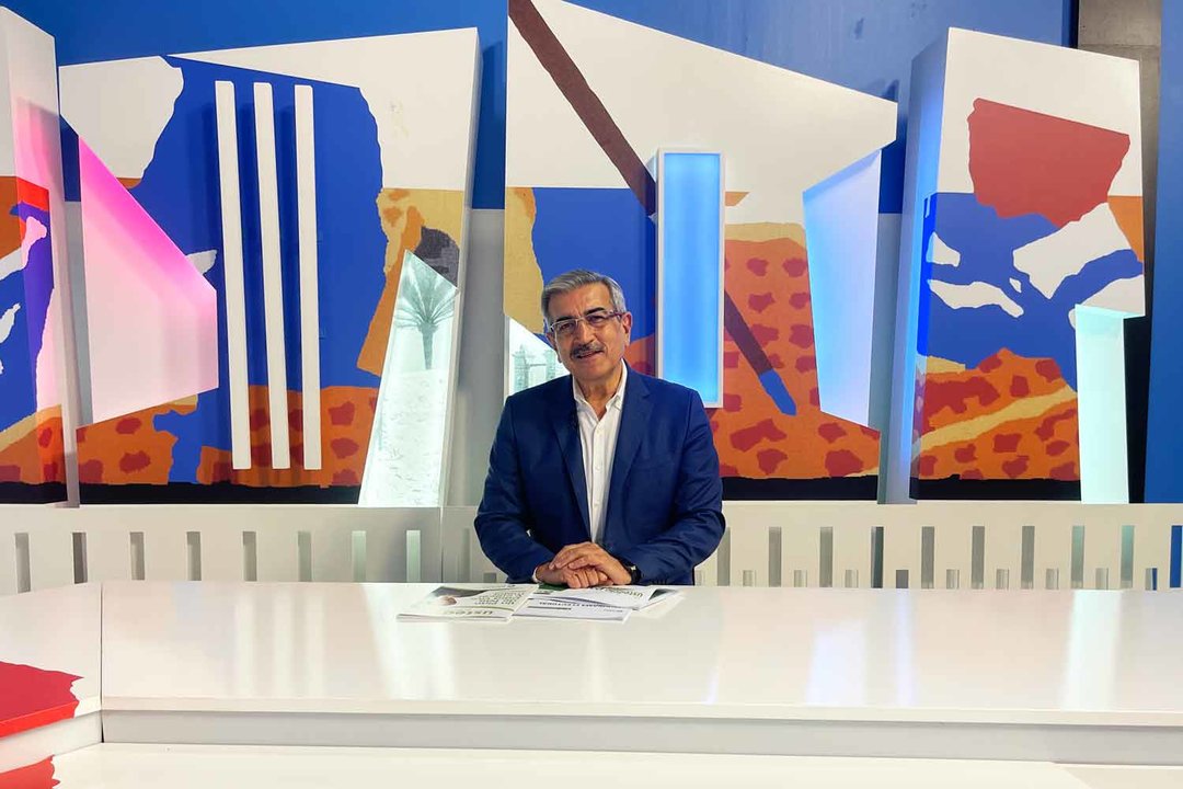 Román Rodríguez en la entrevista de Biosfera TV