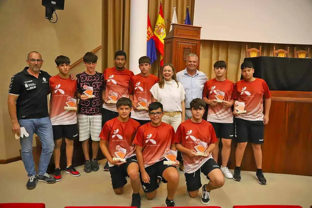 Cantera del balonmano lanzaroteño