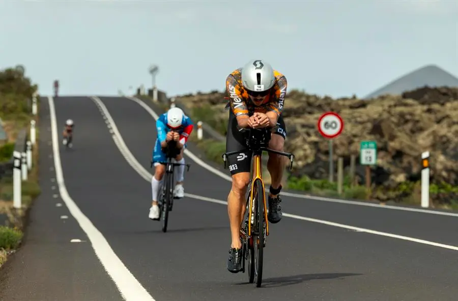 Prueba de ciclismo en el Ironam