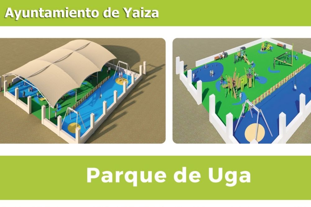 Infografía del futuro parque de Uga