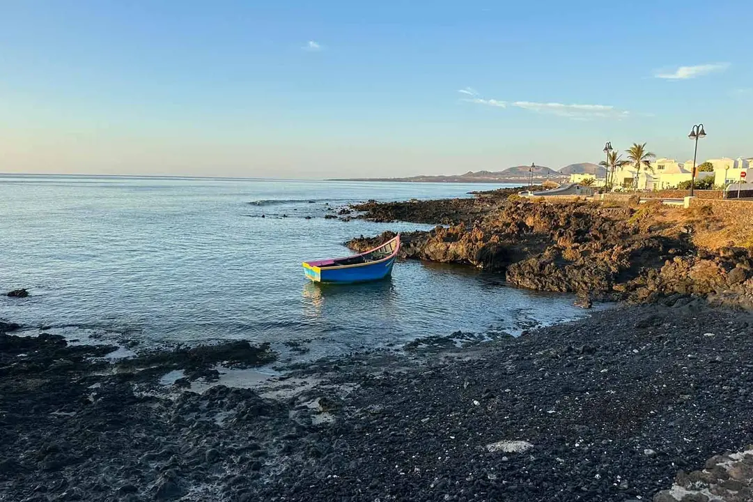 Patera llegada este domingo a Lanzarote