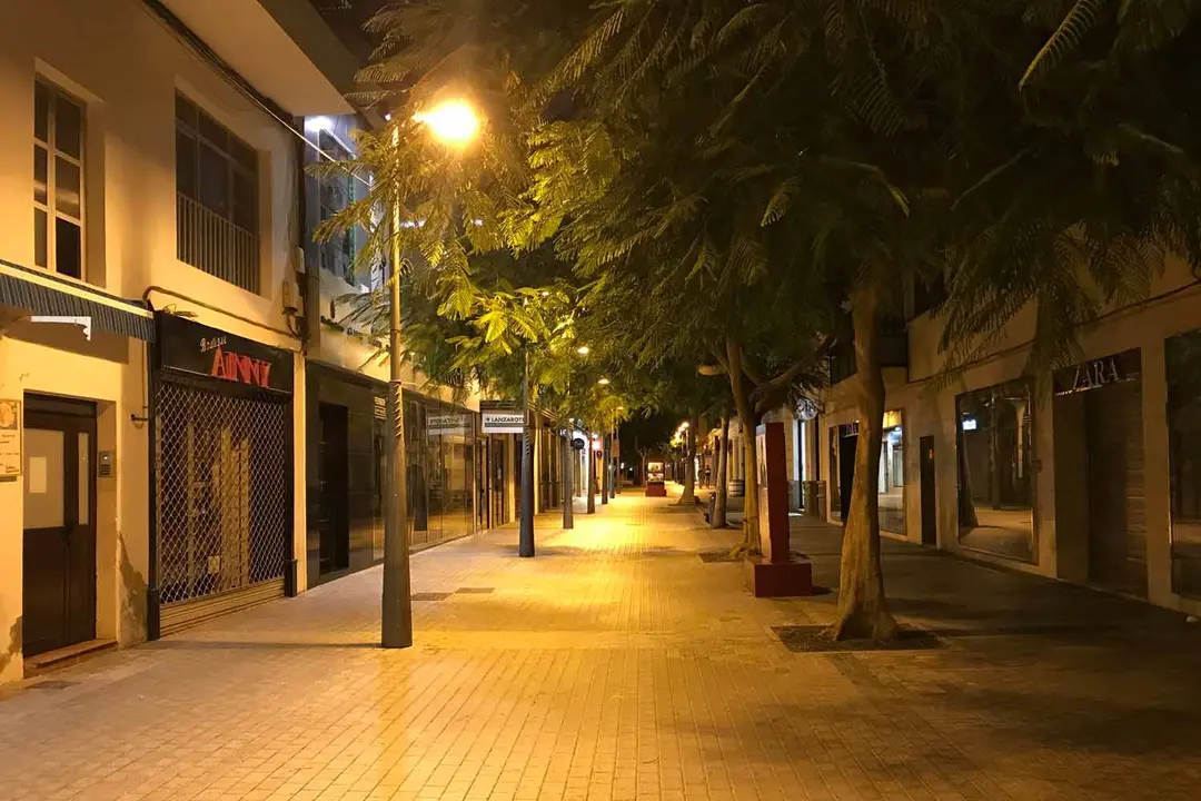 Calle real de Arrecife