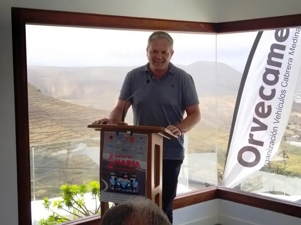 Alfredo Mendoza, consejero de Deportes en funciones del Cabildo de Lanzarote