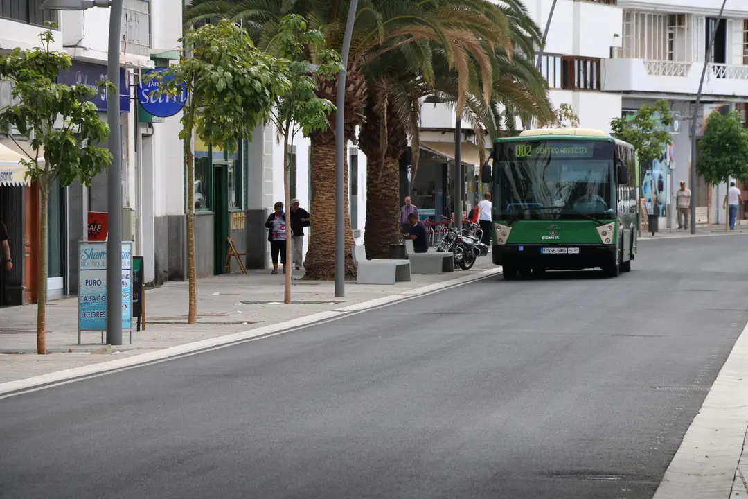 Guagua en Arrecife