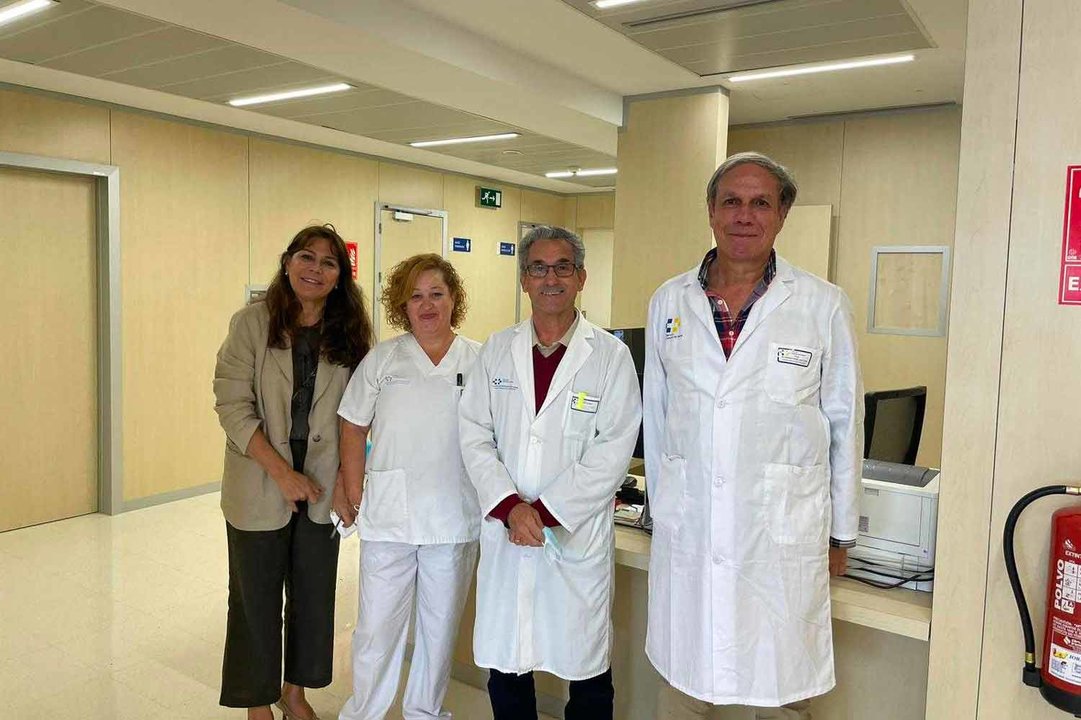 Profesionales responsables de la unidad de seguimiento de Oncología Radioterápica