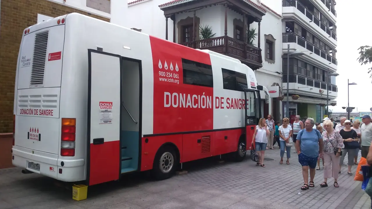 Unidad Móvil de Donación de Sangre