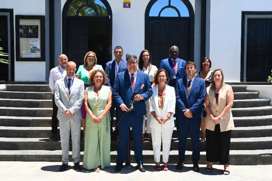 Toma de posesión en San Bartolomé