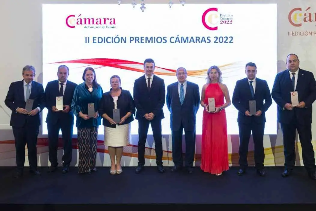 La Cámara de Comercio de Lanzarote recibe el premio de Sostenibilidad de la red cameral española 