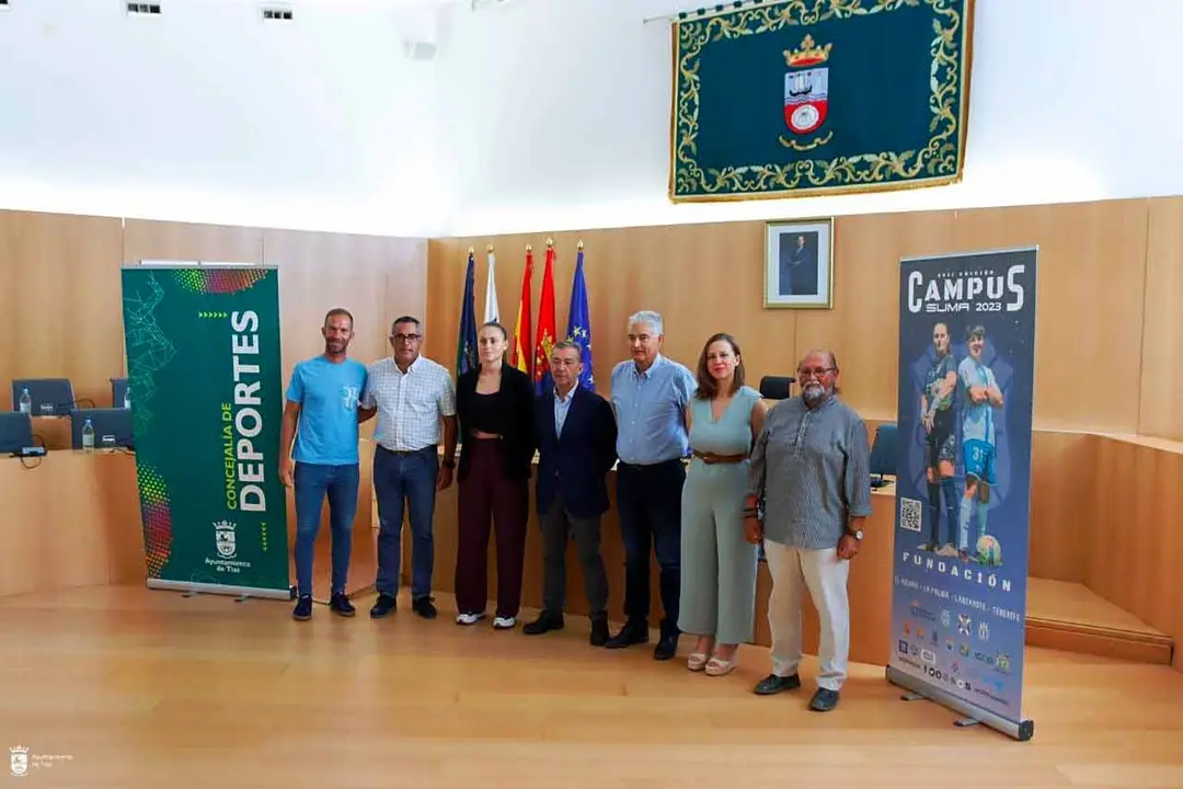 Presentación en Tías del Campus Suma de la Fundación Canaria del CD Tenerife&nbsp;