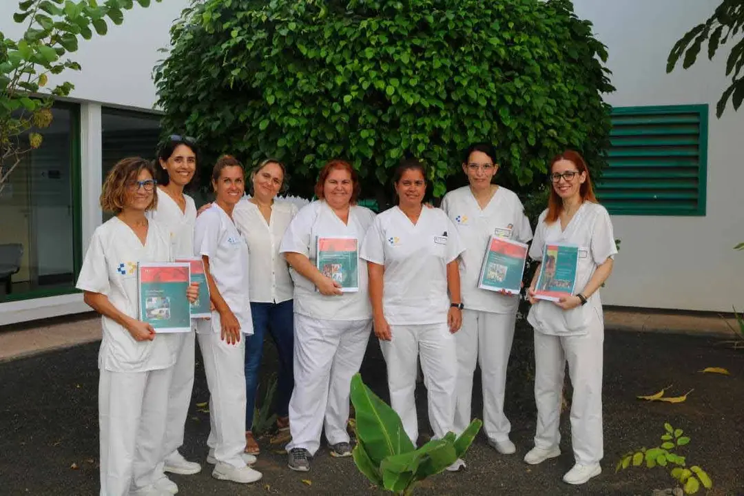 Profesionales del Hospital Doctor José Molina Orosa