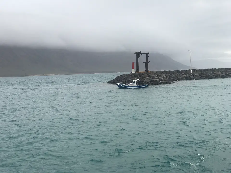 Muelle de Caleta del Sebo, La Graciosa.