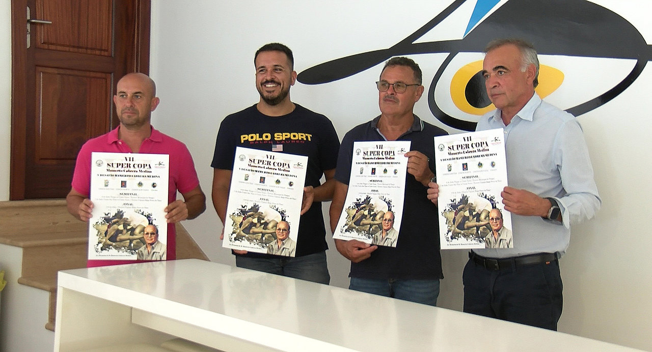 Presentación de la Super Copa Mamerto Cabrera de Lucha Canaria.