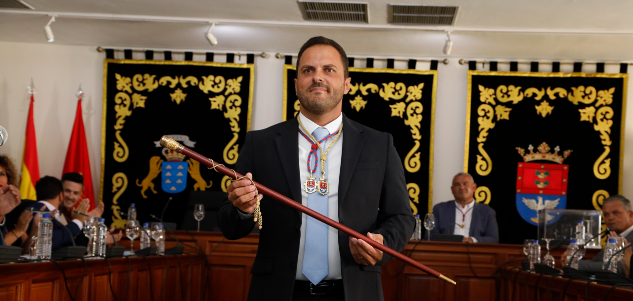 Yonathan de León, alcalde de Arrecife.