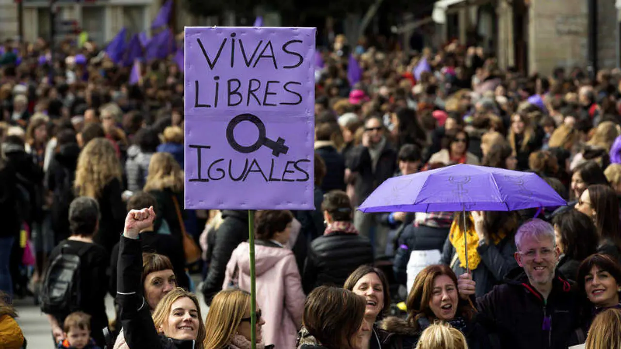 Manifestación derechos de la mujer.